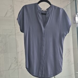 Vince Slate Blue Women's Blouse